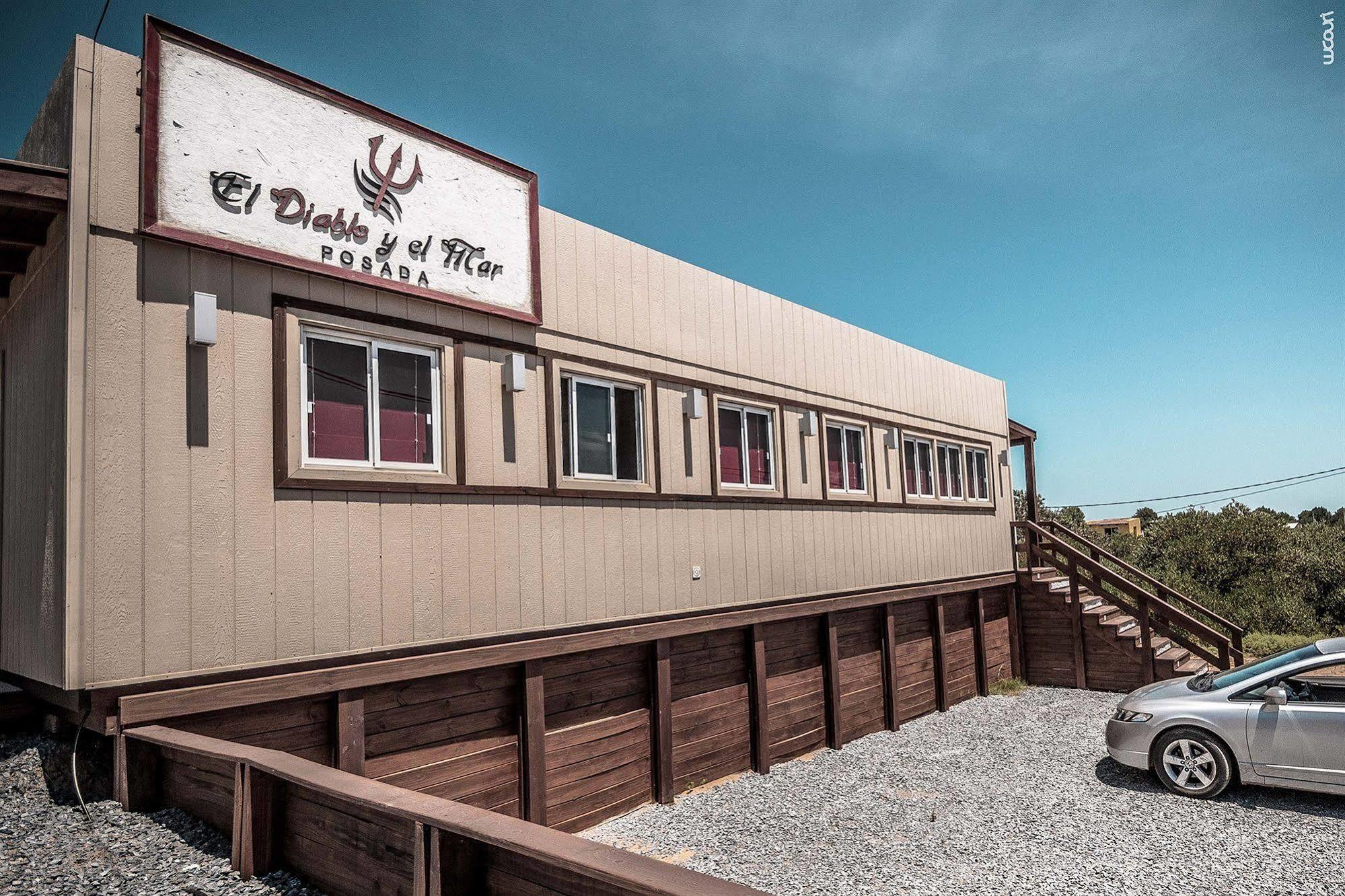 Hotel El Diablo Y El Mar Punta Del Diablo Exterior foto